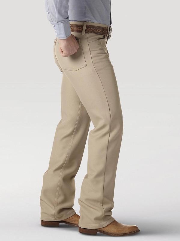 Wrangler Men Khaki Wrancher Dress Jean JW Stores - Main Image