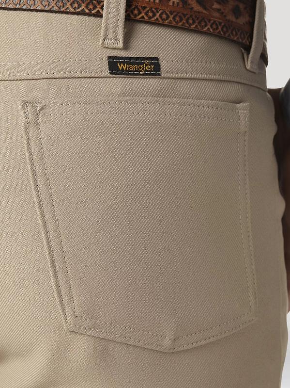 Wrangler Men Khaki Wrancher Dress Jean | JW Stores