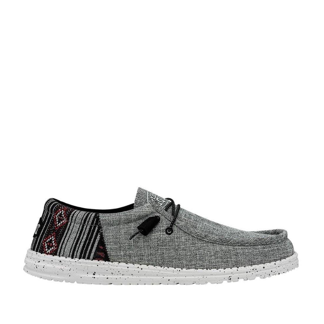 Hey Dude Men BlackAztec Wally Funk Jacquard Shoe | JW Stores
