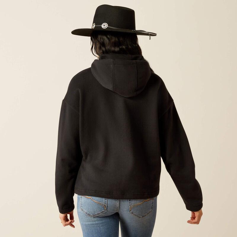 (取寄) アリアット レディース アリアット ロゴ パーカー Ariat women Ariat Logo Hoodie Black Versatile Ariat Womens Logo Hoodie | Outerwear | Grey