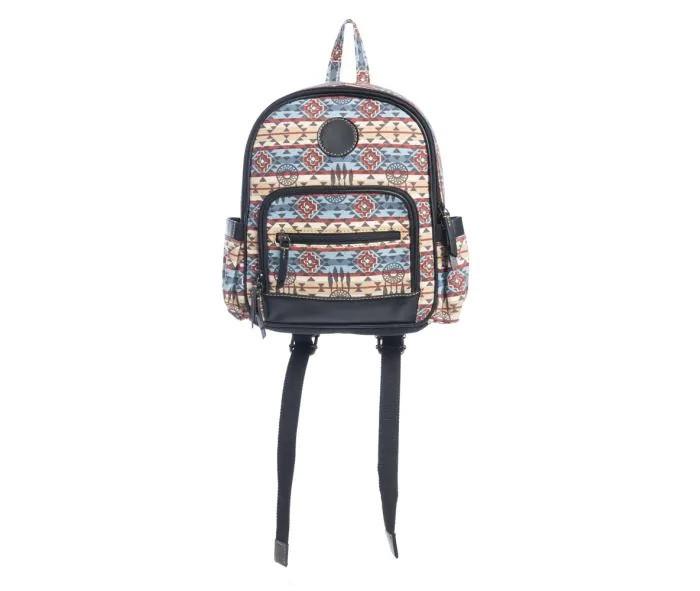 Myra Women Beige & Black Fountain Hill Backpack | JW Stores display picture 3
