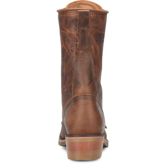 DOUBLE H ウエスタンブーツ ブラウン ターコイズ　ヴィンテージ Double H Boots Men's Dark Brown Lewis Boot | JW Stores