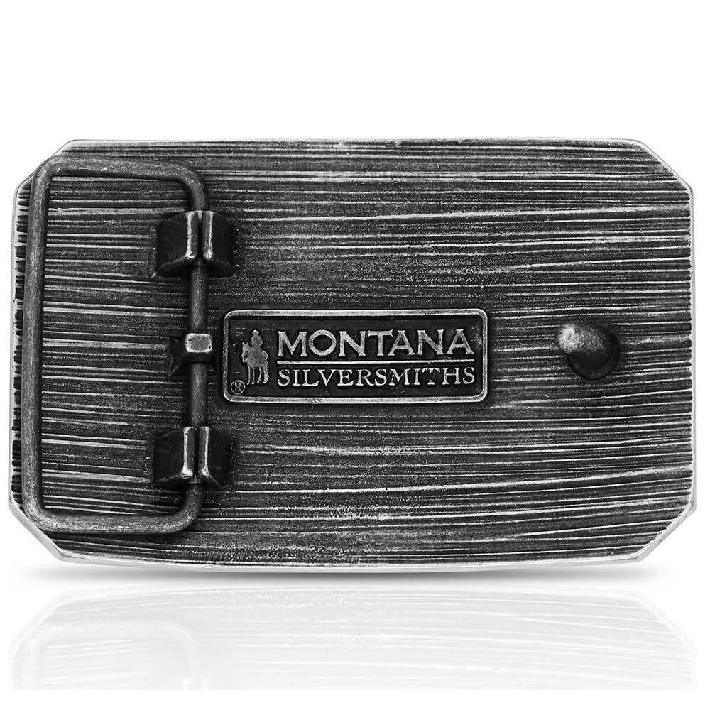 Montana Silversmiths Silver Westward Way Buckle | JW Stores