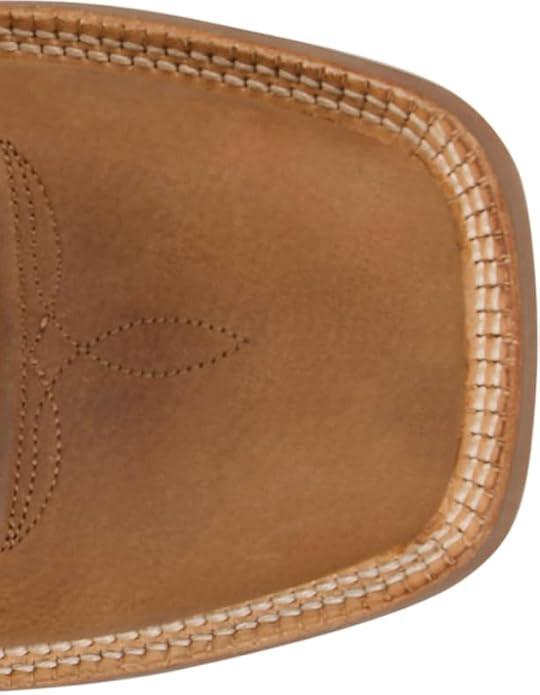Justin Men's Brown Rustle Leather Western Boot | JW Stores