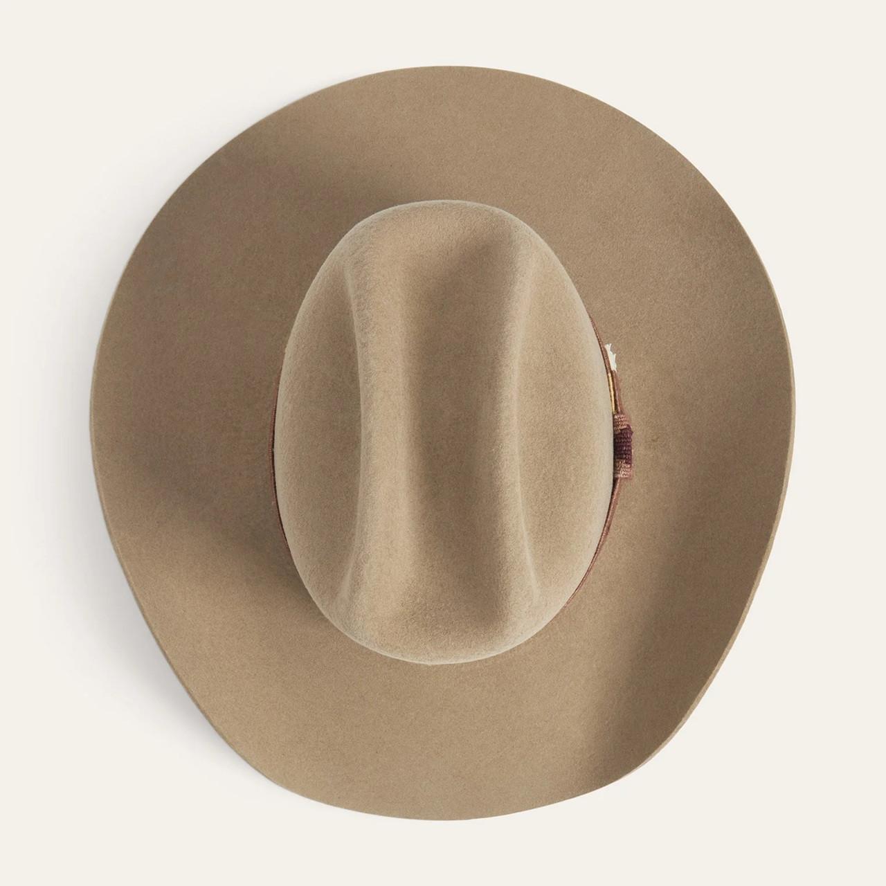 Stetson Unisex Tan Desert Flower Wool Hat | JW Stores