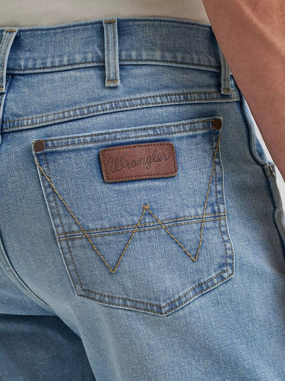 Vintage　Wrangler　11BZX Wrangler Men's Cloverdale Retro Slim Fit Bootcut Jean