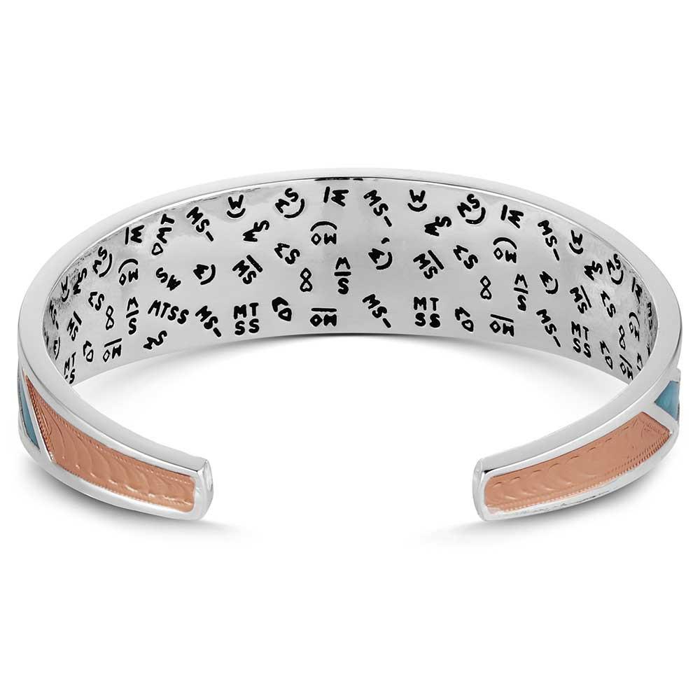 Montana Silversmiths Tulsa Time Cuff Bracelet Jackson's Western