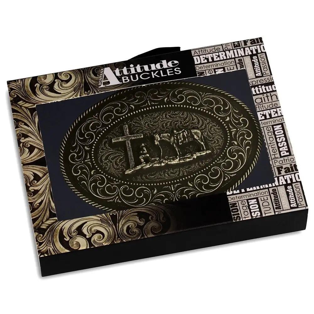 Montana Silversmiths Christian Cowboy Buckle | Jackson's Western