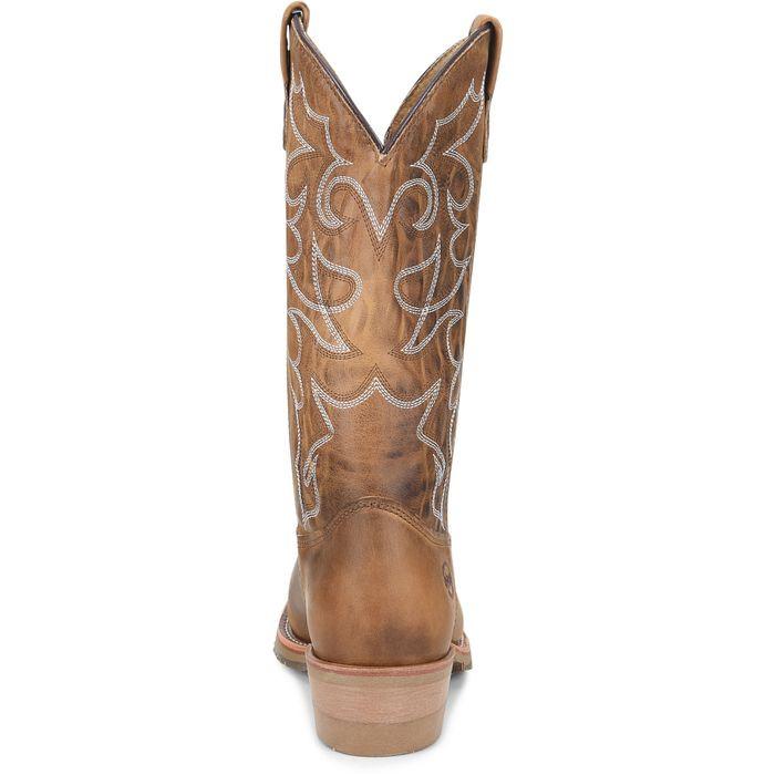 Double H Dylan Steel Toe Boots Mens 11 2E EE Brown Leather Cowboy Western Boots Double H Men main image 3