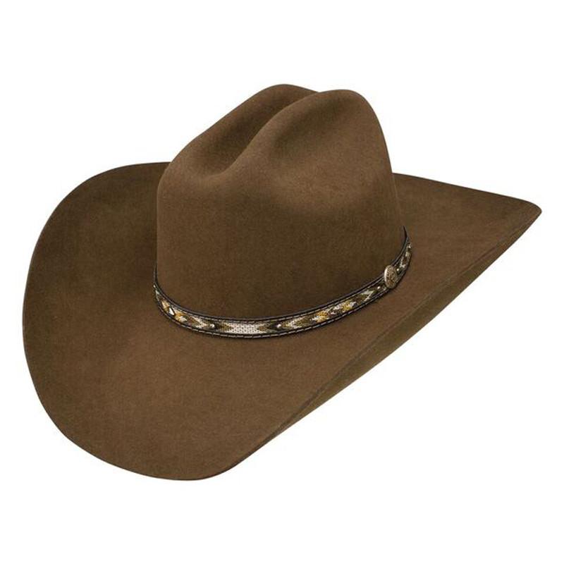 Stetson Men KB Oak Whitmore 4X Buffalo Felt Hat JW Stores