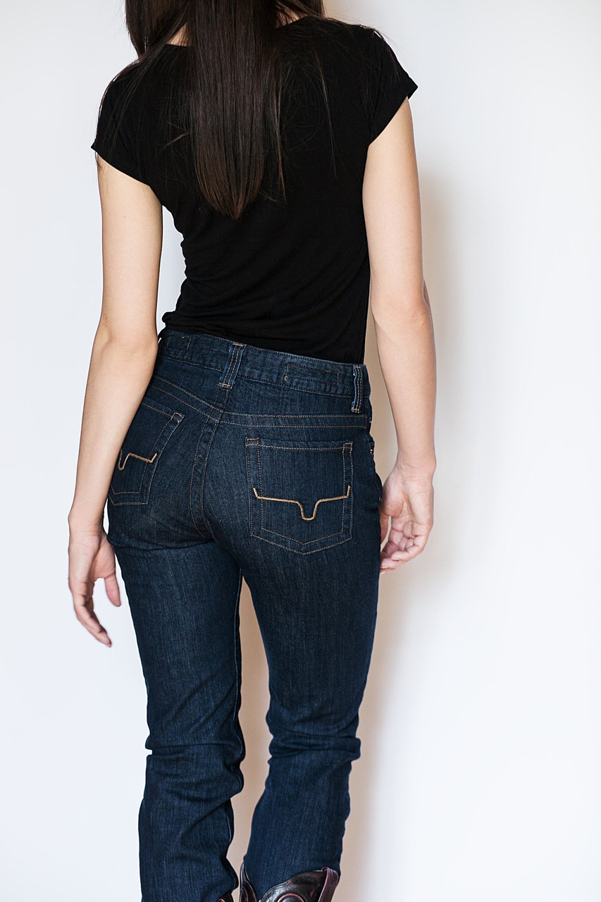 Betty Mid Rise Western Jeans 