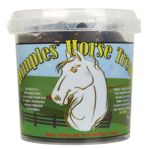 Winding Way Farms Dimples Horse Treats 3 LB Bucket Jackson's Western