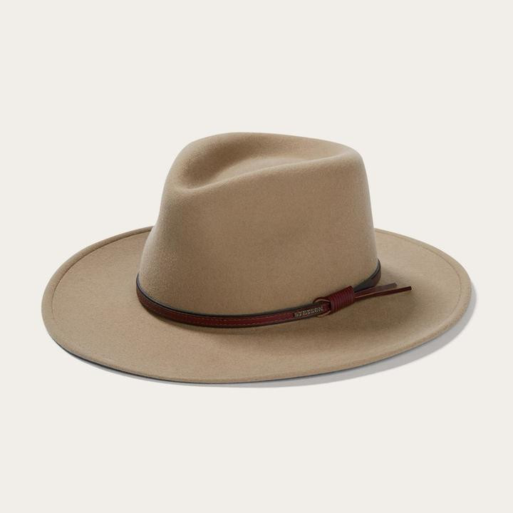 Stetson Weltmeyer Hat Chestnut, 7 1/4