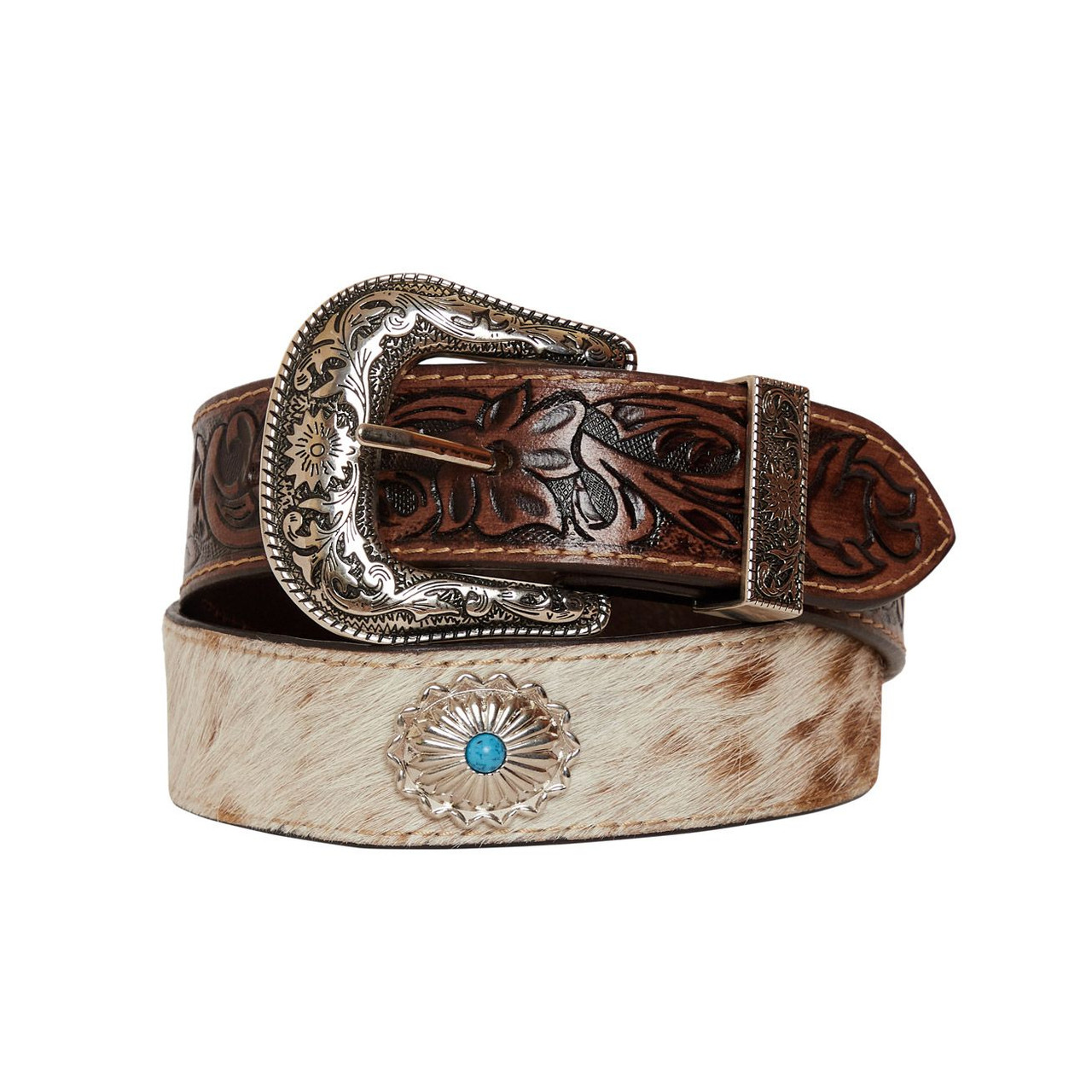 Ariat Women's Copper Buckle Western Leather Belt - Jackson's Western