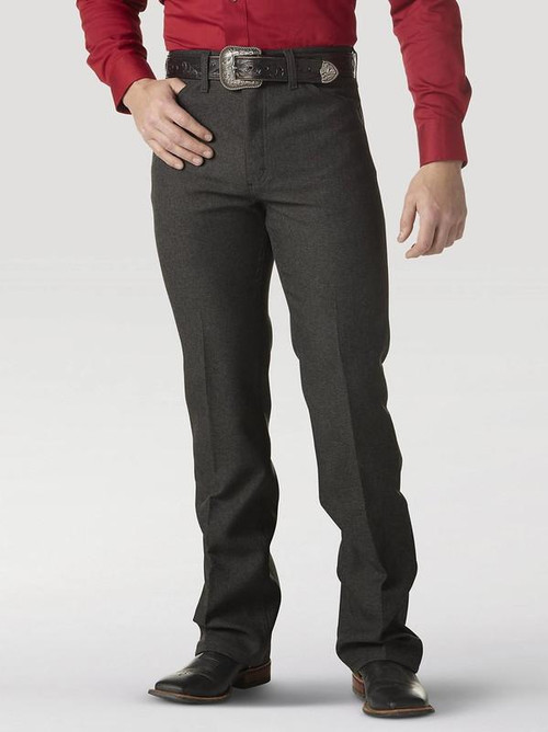 wrangler black dress pants Wrangler Men's Black Wrancher Dress Jeans