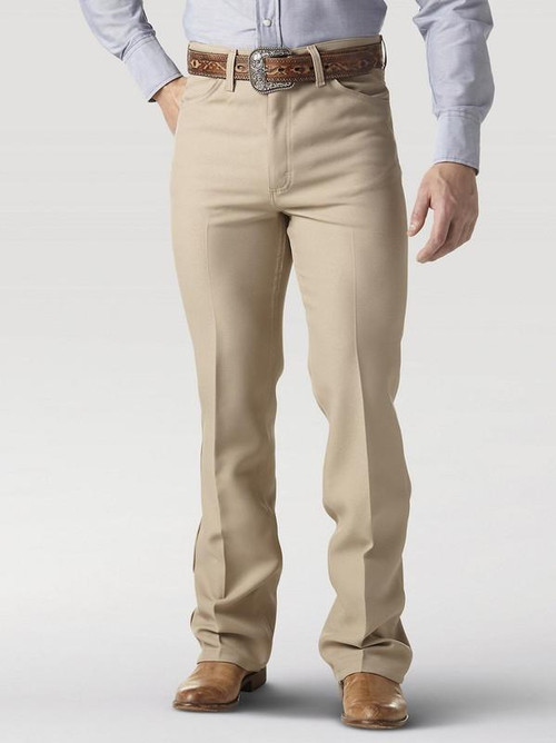 Wrangler Men Khaki Wrancher Dress Jean | JW Stores
