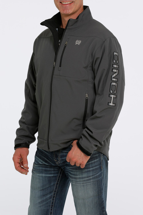 Cinch Men's Concealed Carry Bonded Jacket - Grey XL