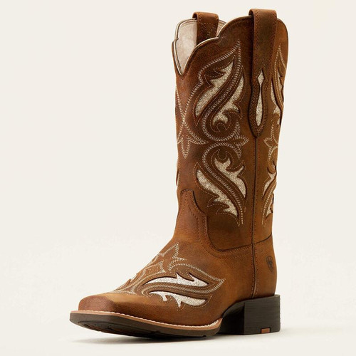 Ariat Brown Leather Lace-Up Boots Ariat Men main image 4
