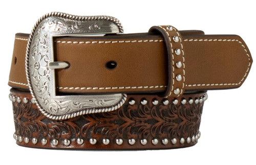 Nocona Western Studded Leather Belt file_-_2024-09-16T134719.  main image 4
