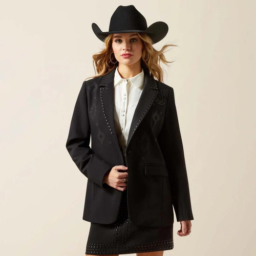 Veste De Spectacle Ariat Pro Series – Noire – Taille US 10R – Blazer équitation