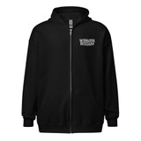 Wolves Rugby Unisex Embroidered Zip Hoodie