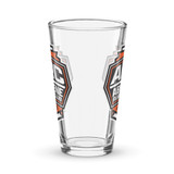 Abilene Rugby Shaker pint glass