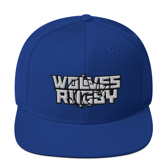 Wolves Rugby Snapback Hat 1