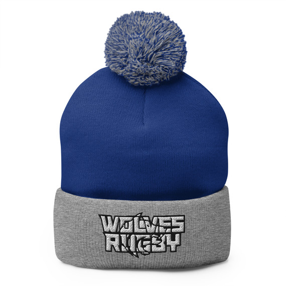 Wolves Rugby Pom-Pom Beanie 1