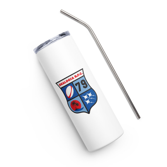 Okaloosa Rugby Stainless Steel Tumbler