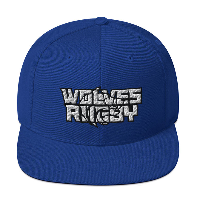 Wolves Rugby Snapback Hat 1