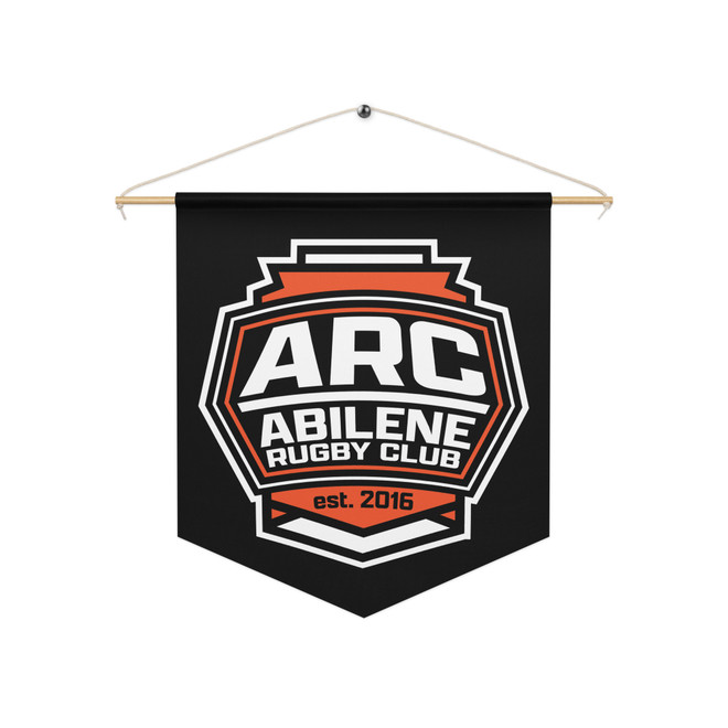 Abilene Rugby Pennant Banner