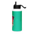 San Antonio Women's Rugby Stainless Steel Water Bottle with a Straw Lid