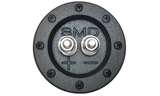 SMD 1 Channel Heavy Duty Speaker Terminal (Stainless) (3/4" PVC Black) (Round)