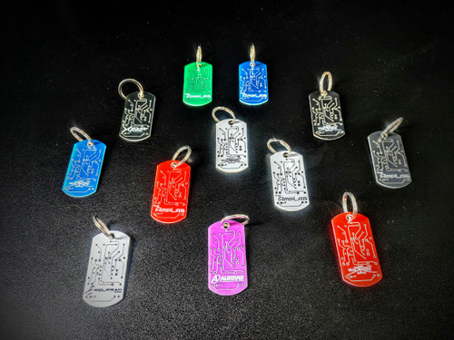 Amplifier PCB Key Chain - The Amp Lab