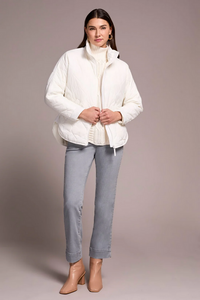 Tribal Lightweight Drop Shoulder Quilted Puffer Tribal Lightweight Drop Shoulder Quilted Puffer
