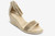 Vaneli Layry ankle-strap espadrille sandal in Natural Canvas