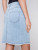 Charlie B stretchy denim skort with frayed hem, high rise waist and five pockets.  So cute for summer!