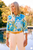 Foxcroft Margie Tropical Jacobean 3/4 Sleeve Shirt
