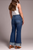 Tribal Brooke Cuffed Palazzo Jeans