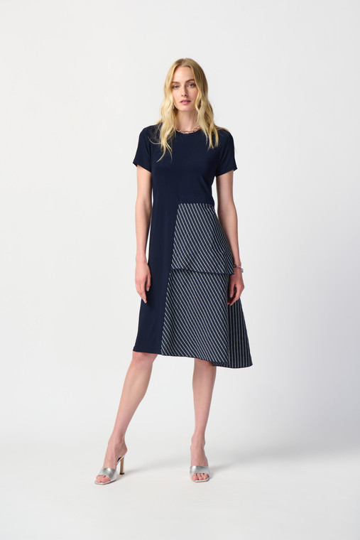 Joseph Ribkoff asymmetrical hem dress