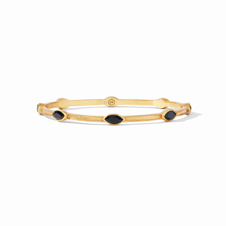 Julie Vos Monaco Bangle - Obsidian Black