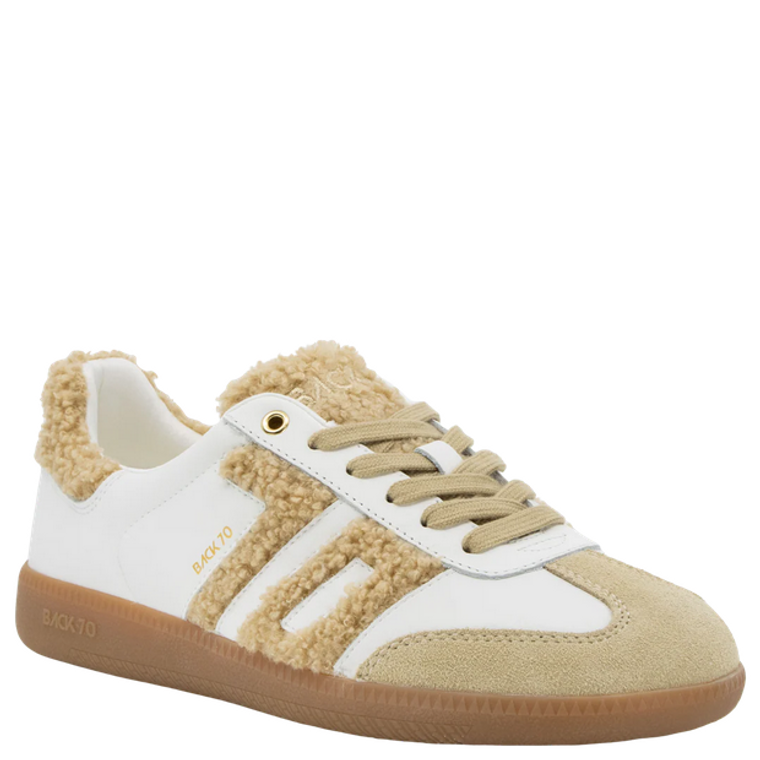 Back 70 Cloud in White Beige Sneakers