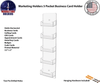 Wall Mount Business Card Holder