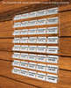 Forty Pocket Gift Card Retail Holder Card Display Contact Wall Mount Premium