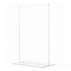 Sign Holder 5.5"W x 8.5"H Double Sided Bottom Load Table Tent