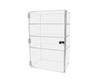 Tall Standing Secure Shelving Case standard view