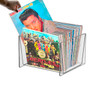 Photo Art Bins Prints Pictures Painting Clear Acrylic Filled With CDs with a hand grabbing a CD