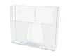 Catalog or Two Brochure Holder Pamphlet Wall
