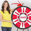 Wheel flapper replacement shown with model and prize wheel game