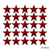 25 Pack Star Shaped Mirror Acrylic Pieces for Arts and Crafts